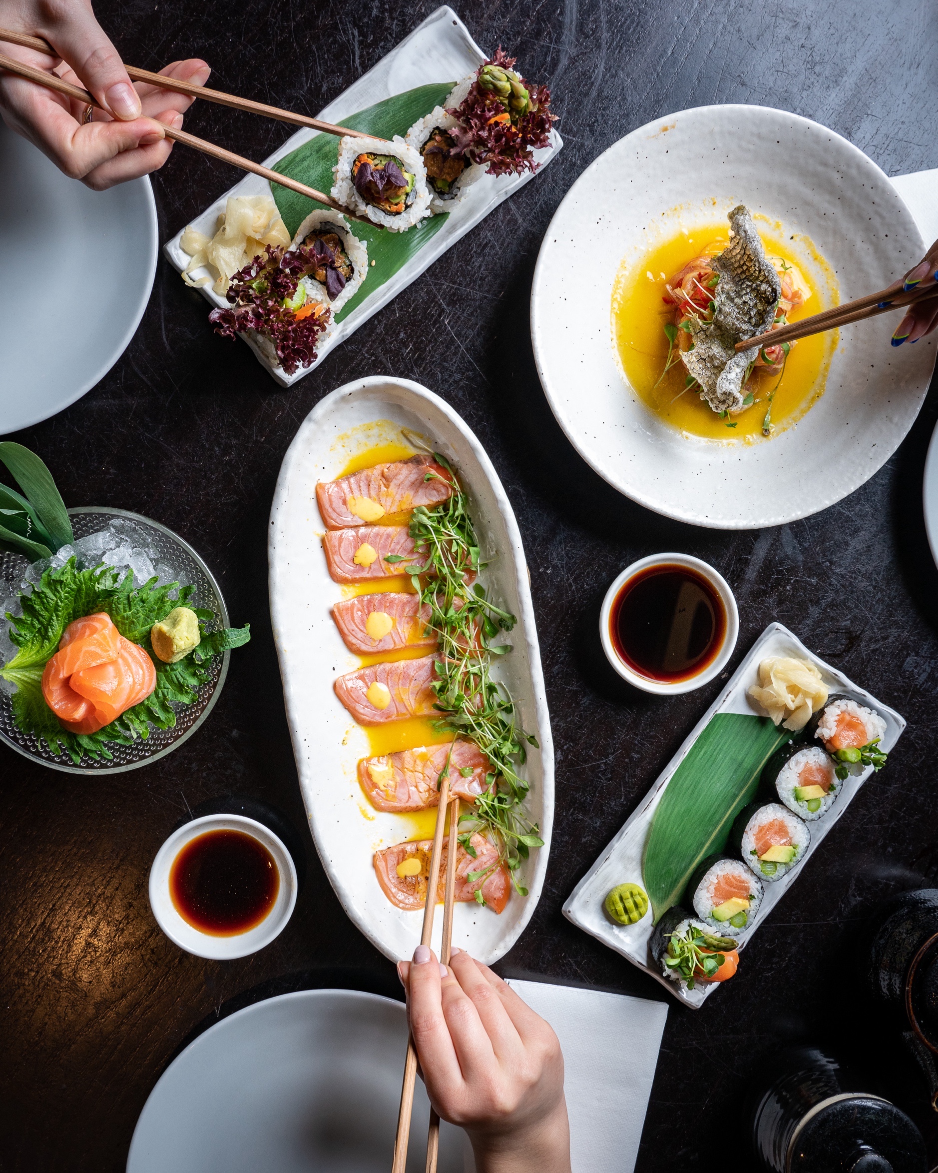 Japanese sharing plates Flesh & Buns Covent garden Oxford Circus