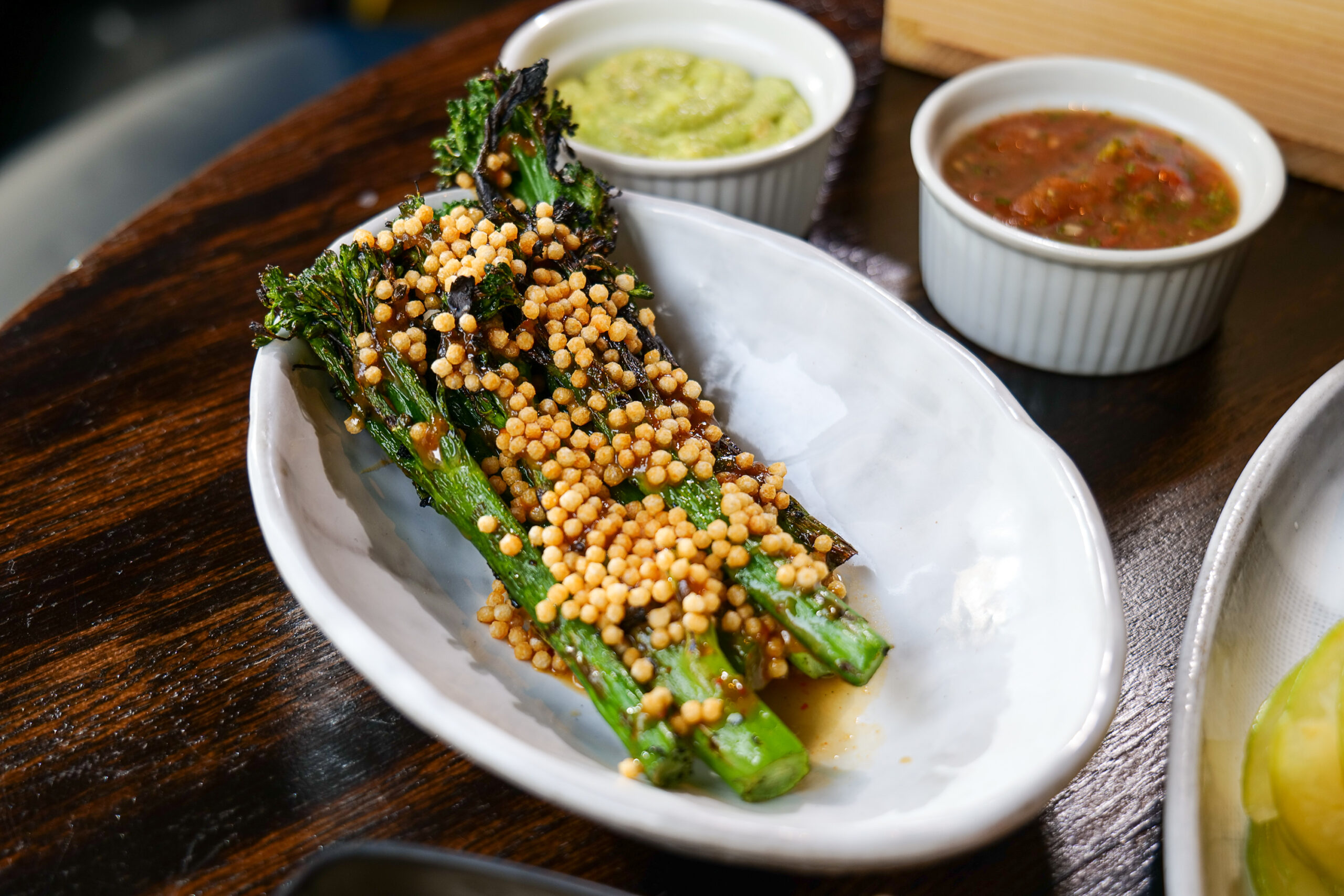 Tenderstem Broccoli with Babu Arare