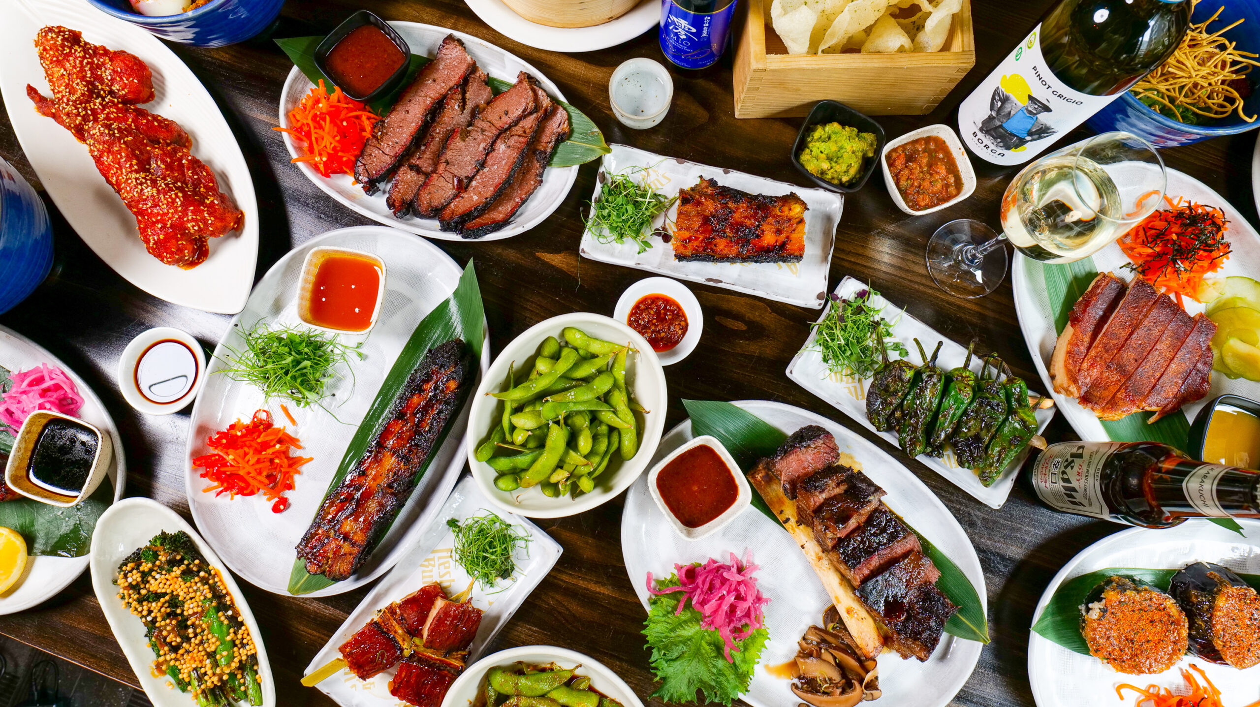 Enjoy father's day at Flesh & Buns