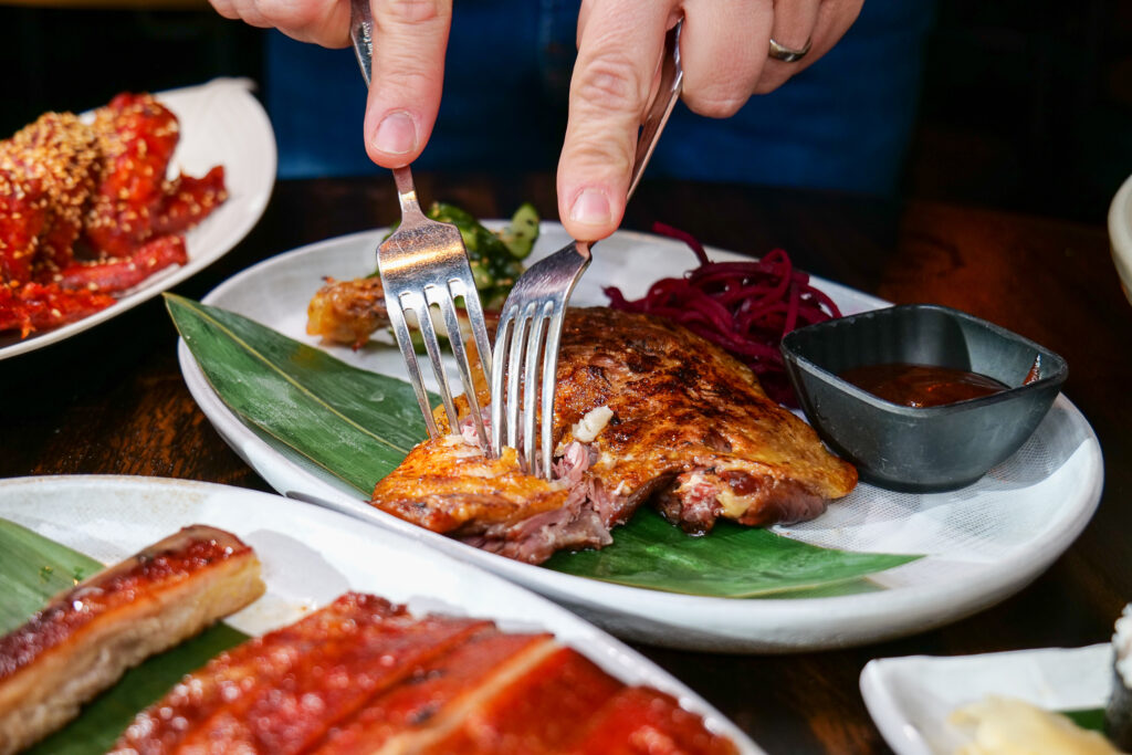 Flesh and Buns Crispy duck